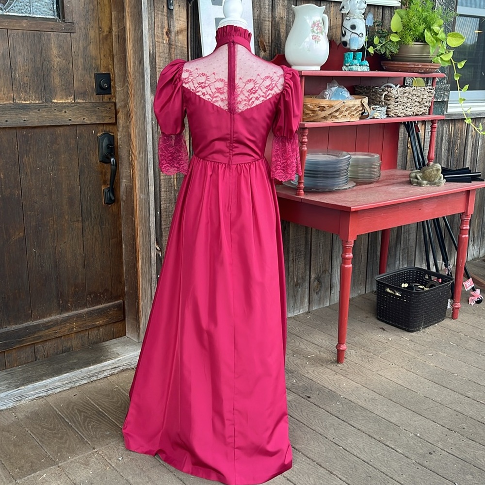 Vintage Prom dress size 9/10 JUNIOR 2227 - Picture 4 of 10